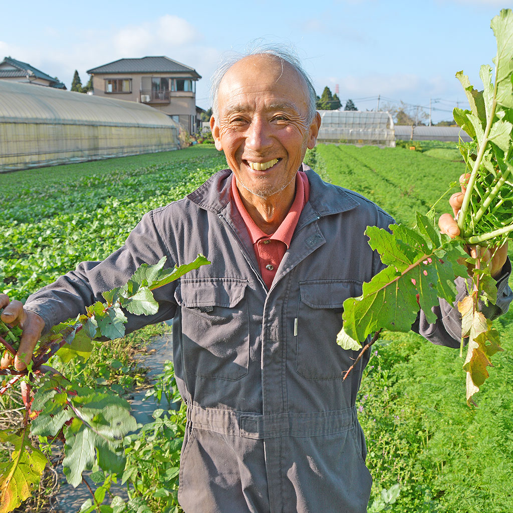斉藤完一さんの『たがやす倶楽部』<br>土・堆肥にこだわり野菜本来のパワーを引き出す農法