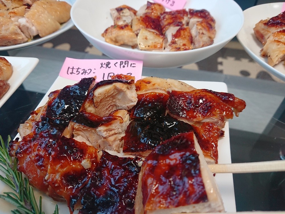 ローストチキンの焼き方研究!表皮をパリッとさせる方法は?