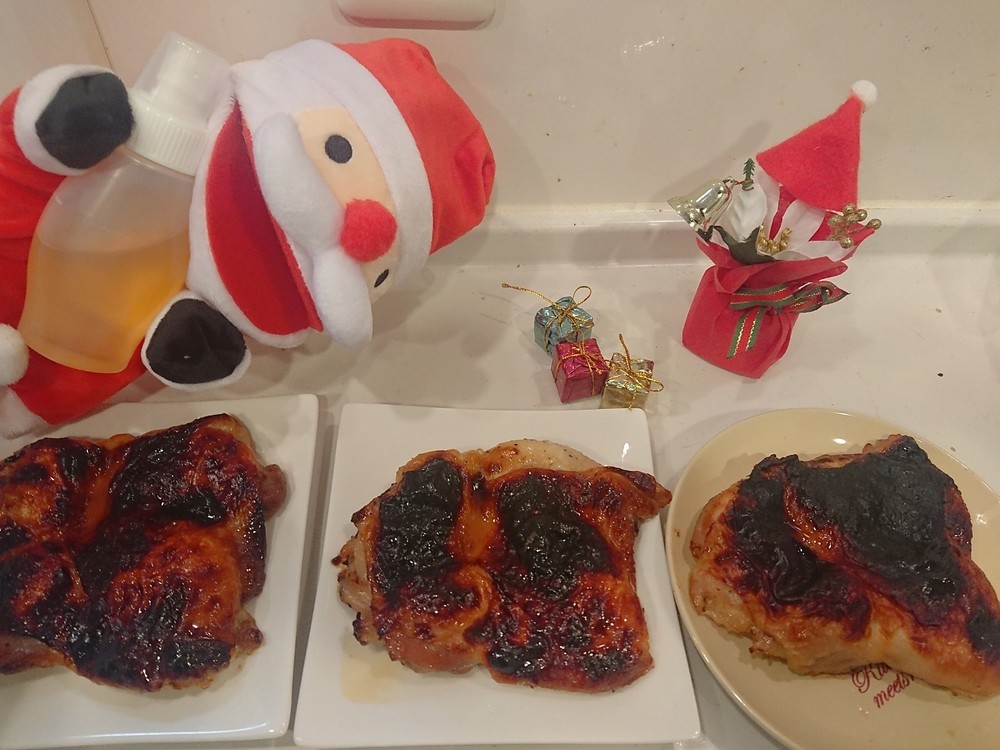 ローストチキンの焼き方研究!表皮をパリッとさせる方法は?