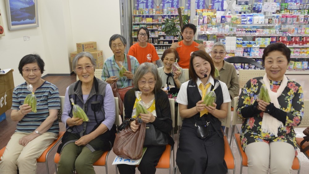 仁生堂総合店様にて顧客向けに食育マルシェ開催